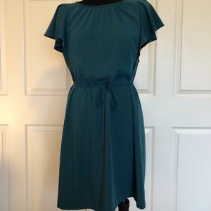 LOFT Emerald Green Dress